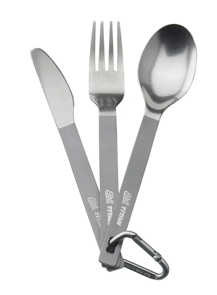 Набор туристических столовых приборов Esbit Titanium Cutlery Set