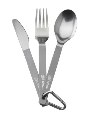 Набор туристических столовых приборов Esbit Titanium Cutlery Set