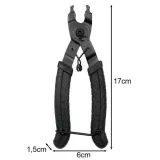 Trizand Щипцы для замка велосипедной цепи Bigstren чёрные — фото 6