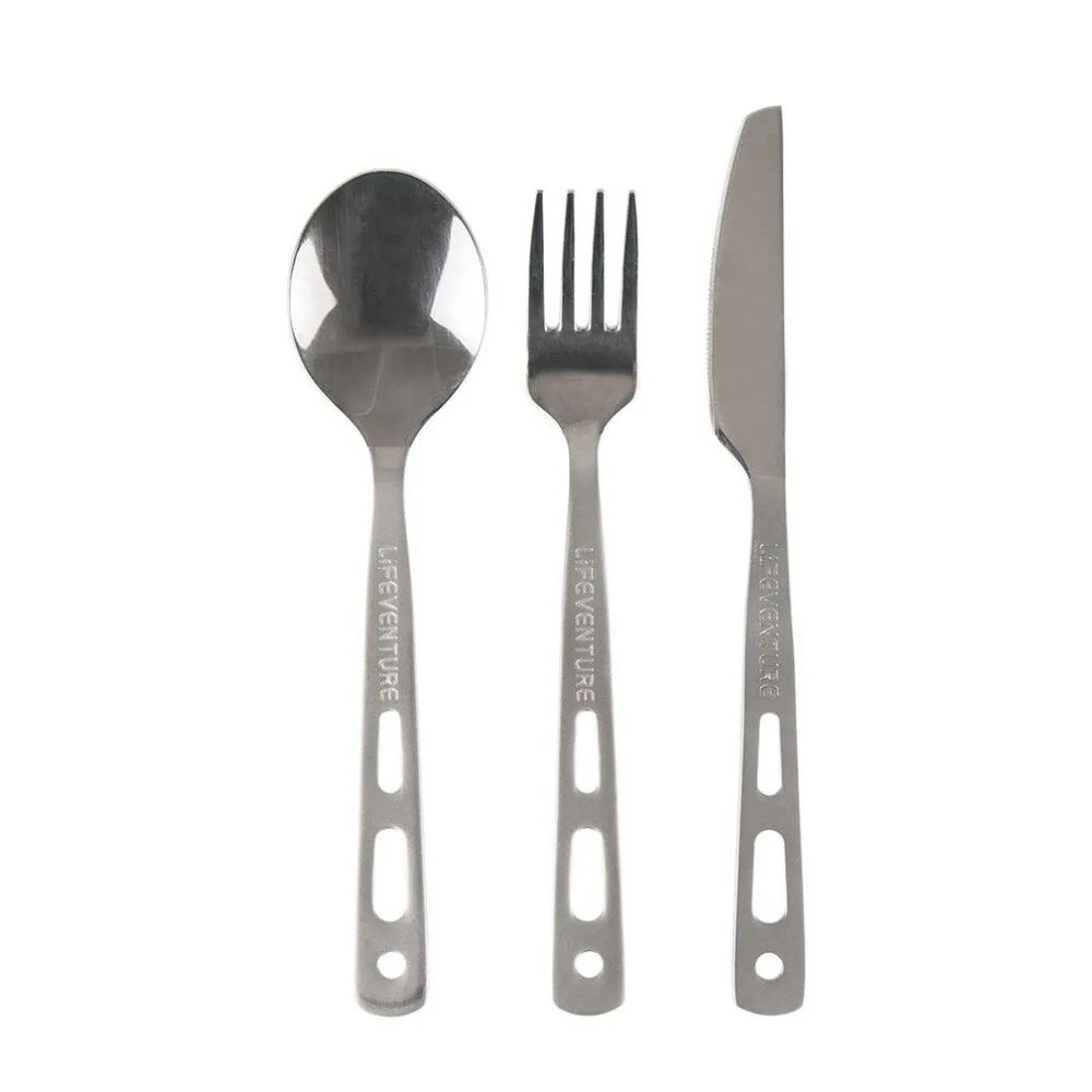 Набор туристических столовых приборов Lifeventure Camping Cutlery Set