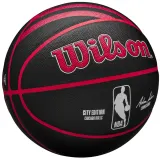 Мяч баскетбольный Wilson NBA Team City Collector Chicago Bulls In/Out Ball, размер 7 — фото 2