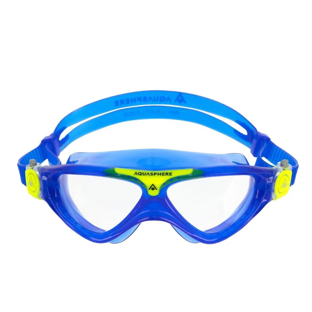 Очки для плавания детские Aqua Sphere VISTA Junior с прозрачными линзами
