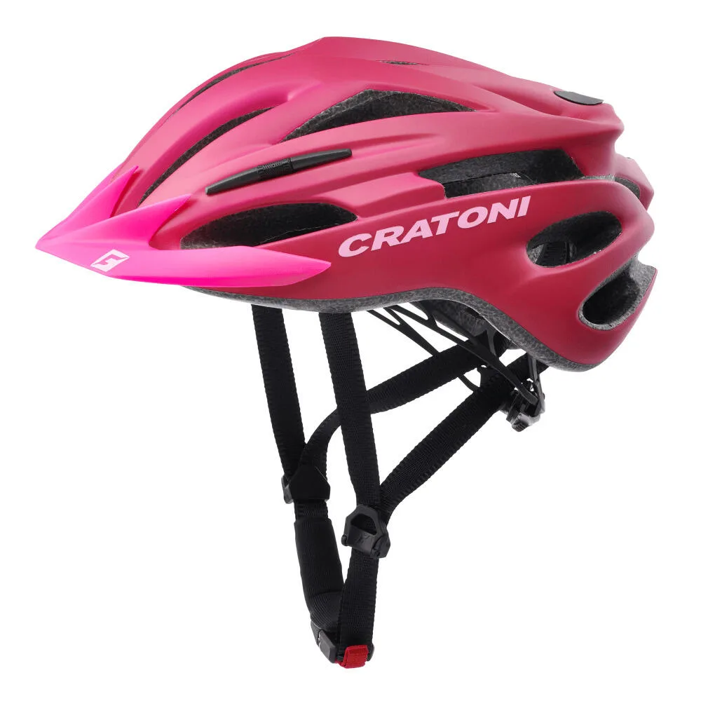 Шлем велосипедный Cratoni Pacer розовый матовый