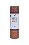 Воланы нейлоновые для бадминтона Victor 500, жёлтые, 6 шт — фото 1
