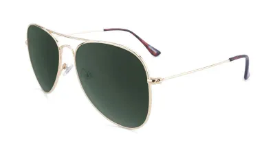 Солнцезащитные очки Knockaround авиаторы золотистые