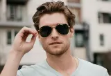 Солнцезащитные очки Knockaround авиаторы золотистые — фото 5
