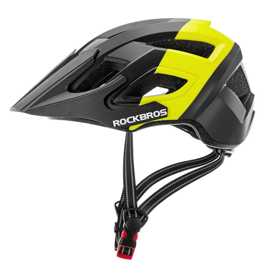 Шлем велосипедный Rockbros с регулируемым козырьком
