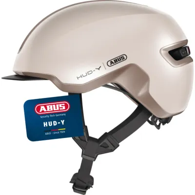 Велосипедный шлем ABUS Hud-Y Champagne Gold размер S 48-54 см