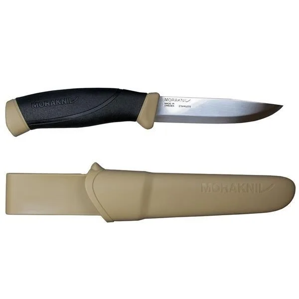 Нож туристический MoraKniv Companion нержавеющий Desert