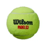 Мячи для падела Wilson X3 Pack Padel Ball, 3 штуки — фото 3