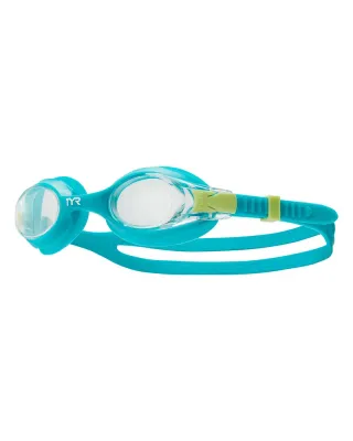 Очки для плавания детские TYR Swimple, Один размер, Синий