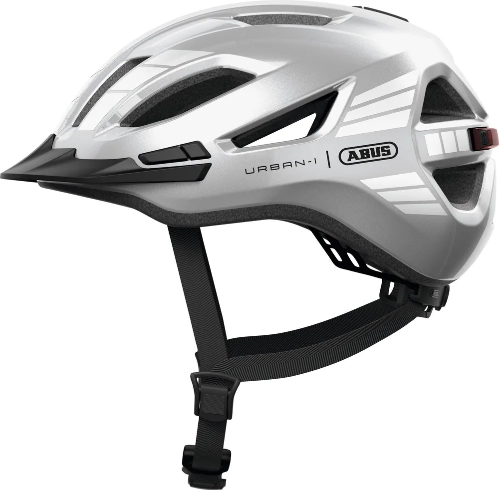 Городской велосипедный шлем Abus Urban-I 4.0 Signal Silver