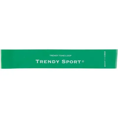 Резиновая петля Trendy средняя зелёная