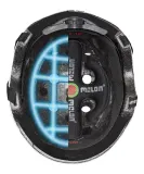 Шлем велосипедный детский Melon Urban Active Officer матовый — фото 2
