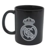 Кружка керамическая Real Madrid в подарочной упаковке 325 мл, чёрная — фото 1