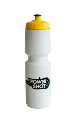 Power Shot Набор из 5 бутылок для воды — чёрный/жёлтый