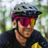 Очки для велоспорта Julbo Edge, черно-розовые, Spectron категория 3 — фото 5