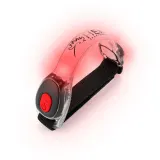 Hen Sportsgear Светодиодная повязка на руку для бега, красная, с зарядкой от USB — фото 6