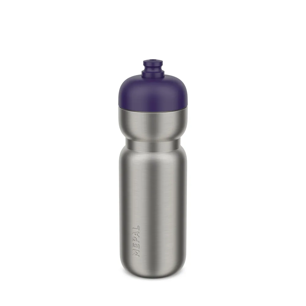 Бутылка спортивная Mepal Pull стальная 800 мл — Midnight Blue