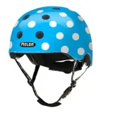Городской велосипедный шлем Melon Urban Active Dotty синий — фото 1