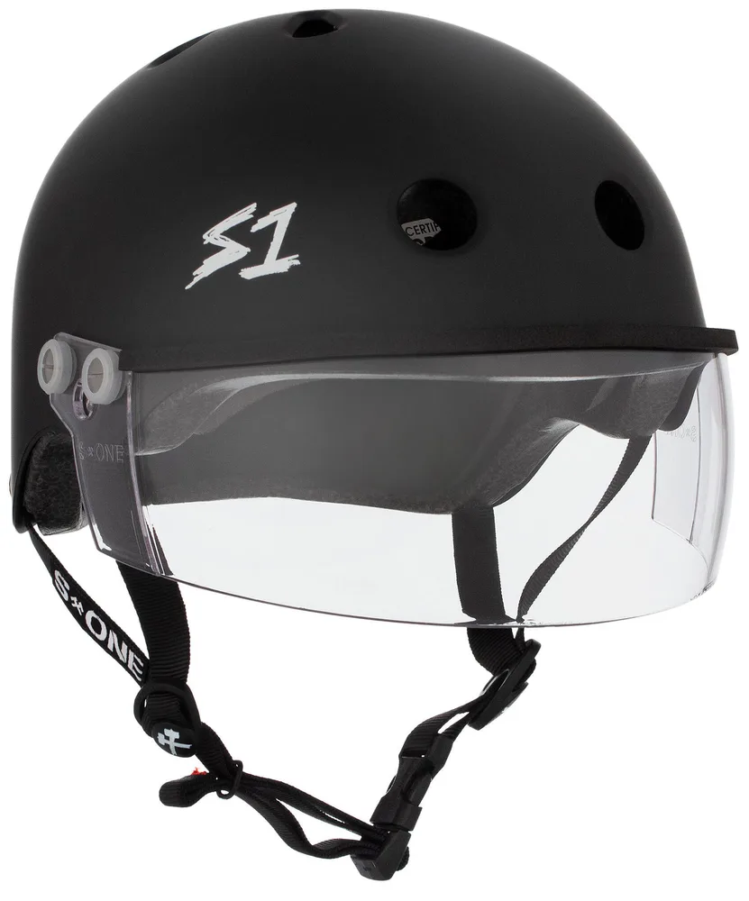 Шлем S-One Lifer Visor чёрный матовый, размер XL