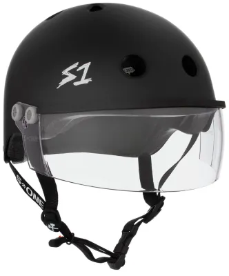 Шлем S-One Lifer Visor чёрный матовый, размер XL