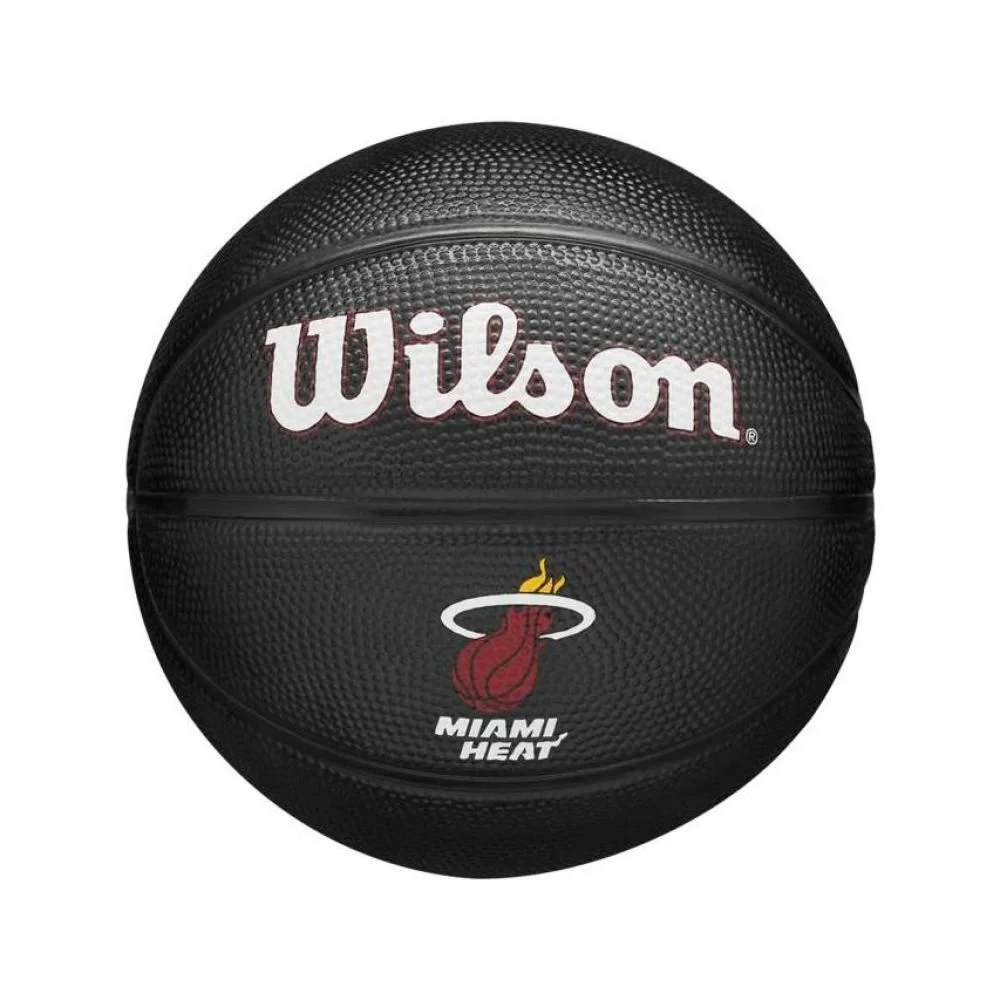 Мяч баскетбольный Wilson Team Tribute Miami Heat Mini, размер 3