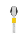 Столовые приборы туристические Esbit Cutlery Set Incl. Silicone Band S - sunshine yellow — фото 3