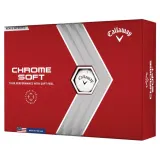 Мячи для гольфа Callaway Chrome Soft, 12 штук — фото 1