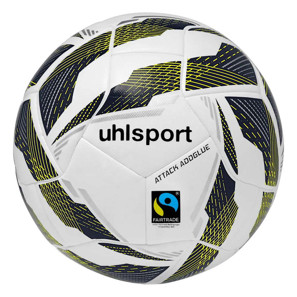 Мяч футбольный Uhlsport Attack Addglue For The Planet, 5, Белый