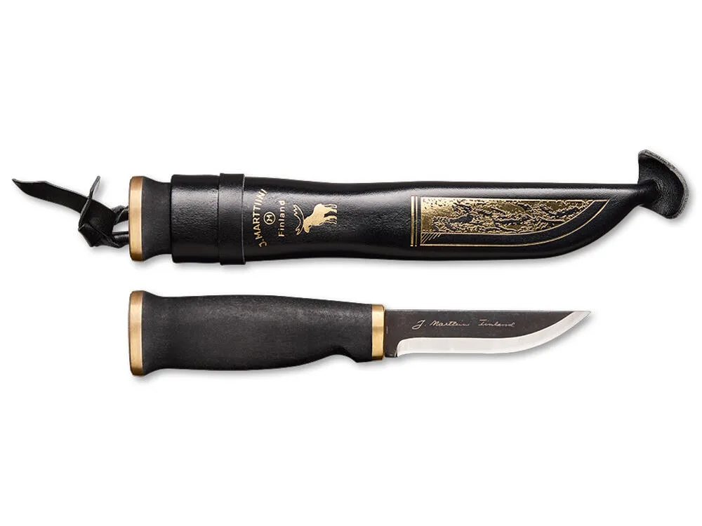 Нож финский Marttiini Hirvi Black Moose 547021W