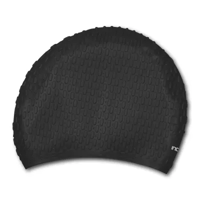 Indigo Sports Шапочка для плавания INDIGO силиконовая рифленая для длинных волос