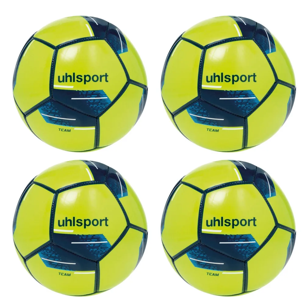 Мини-мячи футбольные Uhlsport Team Mini, комплект из 4 штук