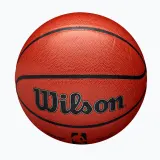 Мяч баскетбольный Wilson NBA Authentic Indoor оранжевый, размер 6 — фото 5