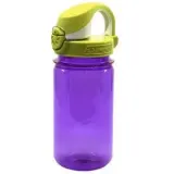 Бутылка детская Nalgene OTF Kids 12 oz фиолетовая с корком-ящерицей — фото 1