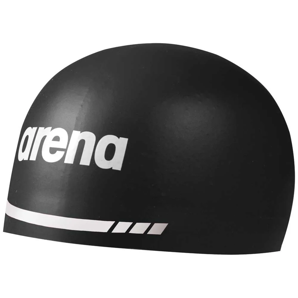 Шапочка для плавания Arena 3D Soft, L, Чёрный