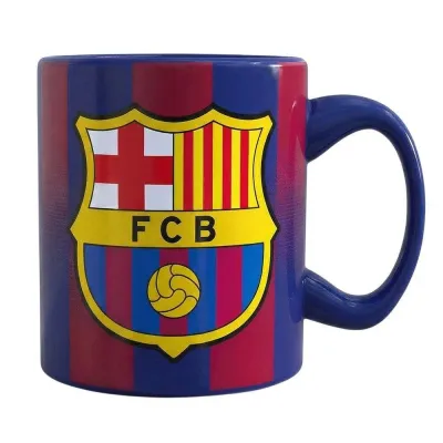 Кружка керамическая FC Barcelona 325 мл разноцветная