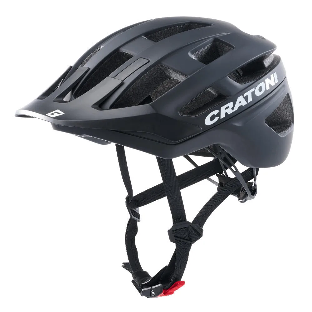 Велосипедный шлем Cratoni AllRace чёрный матовый