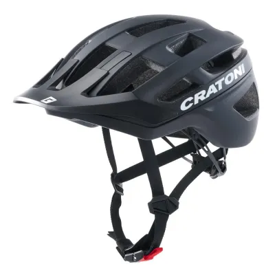 Велосипедный шлем Cratoni AllRace чёрный матовый