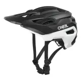 Велосипедный шлем O'Neal Trailfinder Evo Solid чёрно-белый — фото 1