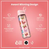 Бутылка для воды ION8 500 мл — герметичная, лёгкая, без бисфенола А, 500 ml, Розовый — фото 4