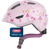 Шлем велосипедный детский ABUS Smiley 3.0 Princess розовый — фото 1