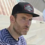 Surf Monkey Кепка трекер с плоским козырьком Snapback, для взрослых, один размер (чёрная) — фото 3
