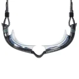 Очки для плавания Zoggs Tiger LSR+ Titanium черные с золотым — фото 5