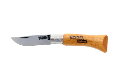 Нож складной малый Opinel No.2, сталь углеродистая