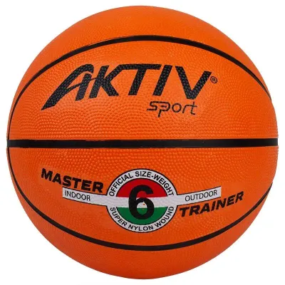 Баскетбольный мяч Aktivsport Master Trainer резиновый, размер 6