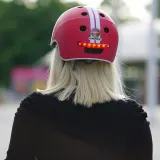 Шлем велосипедный городской Melon E-Series GT красный — фото 2