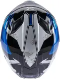 SKF Мотошлем интеграл SPEC-X SX-82.03 R1 синий/чёрный/белый — фото 1