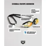 Очки для плавания Arena Cobra Swipe Mirror — фото 2