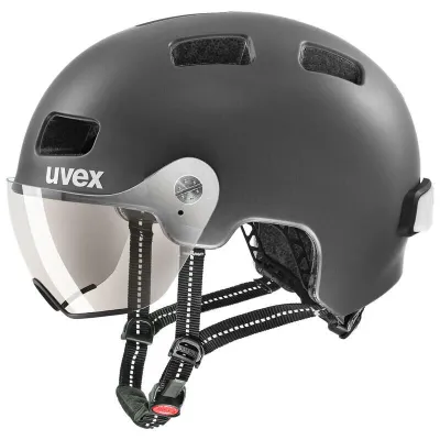 Шлем велосипедный uvex rush visor с визором